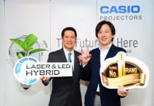 คาสิโอ ประกาศรุกตลาดโปรเจคเตอร์ในไทย จับมือเอสวีโอเอขยายตลาดเต็มรูปแบบ