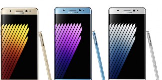 หลุดทั้งชุด Samsung Galaxy Note 7 ครบ 4 สี