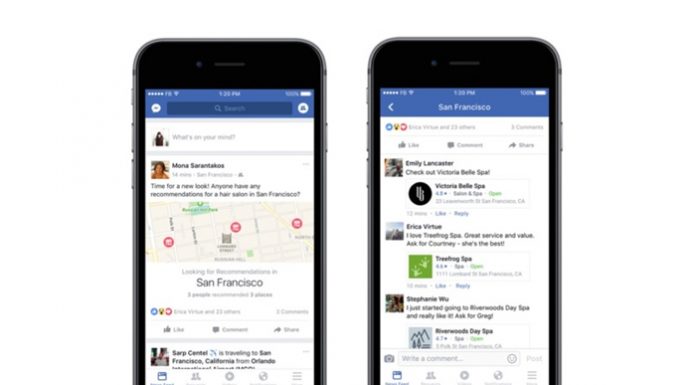 เฟซบุ๊ก รุกหนักธุรกิจ เปิด 3 ฟีเจอร์ใหม่ “แนะนำร้านค้า – อีเวนต์ – ซื้อตั๋ว” ผ่านแอป