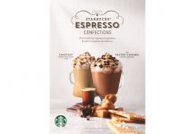 สตาร์บัคส์ส่งสองเครื่องดื่มหอมหวานสดชื่นต้อนรับปีใหม่กับ ซอลท์เท็ด คาราเมล มอคค่า ครัมเบิล และเชสนัท ไวท์ ช็อคโกแลต ทรัฟเฟิล