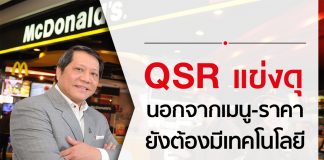 QSR แข่งดุ นอกจากเมนู-ราคา ยังต้องมีเทคโนโลยี