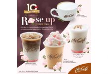 ฉลอง 10 ปี แมคคาเฟ่ : Rose Up Your Day