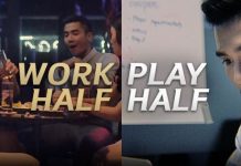 Work Half Play Half โฆษณาสุดครีเอท ดึงอินไซต์การใช้ชีวิตคนรุ่นใหม่ Balance อย่างไรให้กลมกล่อม