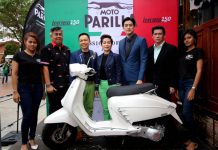 ฟิล์ม รัฐภูมิ ตั้งบริษัทฯ โชว์รูม พรีเมี่ยมสกู๊ตเตอร์คลาสสิคสัญชาติอิตาลี Moto Parilla