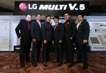 แอลจีเปิดตัวเครื่องปรับอากาศเชิงพาณิชย์ พร้อมนวัตกรรมใหม่ครั้งแรกของโลกใน แอลจี มัลติ วี 5