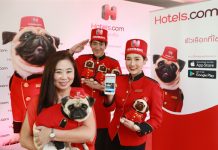 Hotels.com เปิดตัวแบรนด์แอมบาสเดอร์สุนัขพันธุ์ปั๊กในไทย จับมือโฮเต็ล วันซ์ แบงค็อก จัดห้องพักธีม ‘ปั๊ก’ ครั้งแรกในไทย