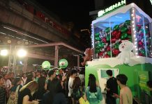 LINE MAN ควงแขน 9×9 ส่งความสุขให้คนไทย