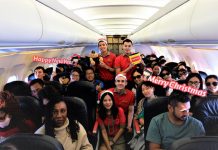 ไทยเวียตเจ็ทจัดเซอร์ไพรส์วันคริสต์มาสบนเที่ยวบิน