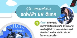 รู้จัก แพลตฟอร์มรถไฟฟ้า EV ดีแทค