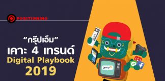 “กรุ๊ปเอ็ม” เคาะ 4 เทรนด์ Digital Playbook 2019