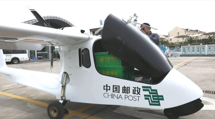 ล้ำไปอีก! “ไปรษณีย์จีน” ใช้โดรนส่งพัสดุข้ามทะเลไกล 100 กม. ถึงที่หมายใน 50 นาที