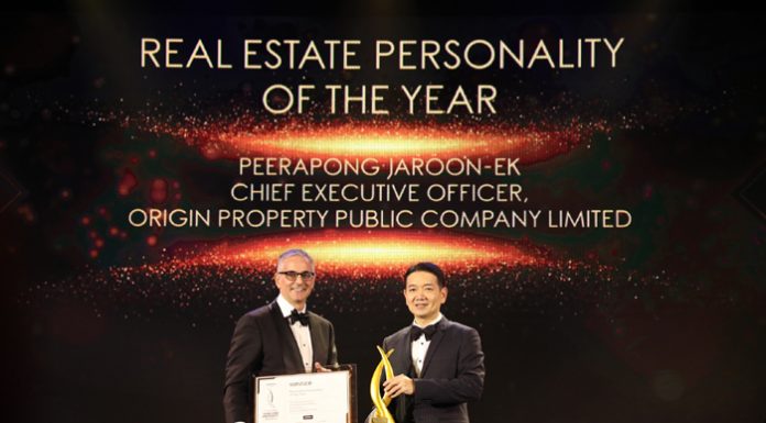 “ออริจิ้น” คว้า 3 รางวัล จากเวที “Property Guru Thailand Property Awards 2019”