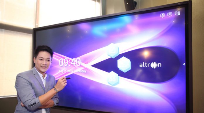 อัลทรอน ทีวีไทย พร้อมลุยตลาดบีทูบี แตกไลน์นวัตกรรมสุดล้ำ “กระดานอัจฉริยะ 4 in 1 (Interactive Whiteboard)”