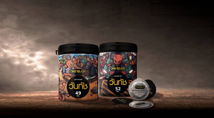 TNR แหวกแนวเปิดตัวถุงยางอนามัยบรรจุกระป๋อง ‘ONETOUCH® 2019 Collection’