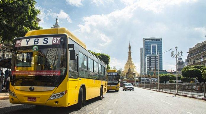 พม่าเตรียมใช้ E-Ticket จ่ายค่ารถโดยสารประจำทางในย่างกุ้งในสิ้นปีนี้แล้ว