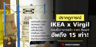 ปรากฏการณ์ IKEA x Virgil Abloh ตอนนี้ราคา Resell อัพไป 15 เท่าแล้ว