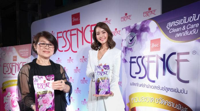 “เอสเซ้นซ์” ส่งผลิตภัณฑ์ซักผ้า “สูตรเข้มข้น” บุกตลาด ชูจุดเด่นด้วยพลังขจัดคราบฝังลึก กลิ่นหอมยาวนาน