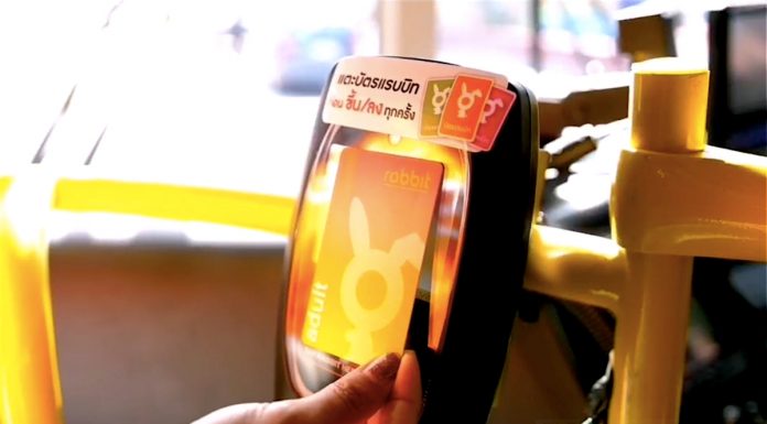 บัตรเเรบบิท จ่าย “สมาร์ทบัส” ได้เเล้ว ตั้งเป้าปีหน้า 2,000 คัน-เติมเงินผ่านโมบายเเบงกิ้ง