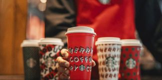 Starbucks แจก “แก้วรียูส” ลายคริสต์มาส แคมเปญการตลาดเพื่อสิ่งแวดล้อม