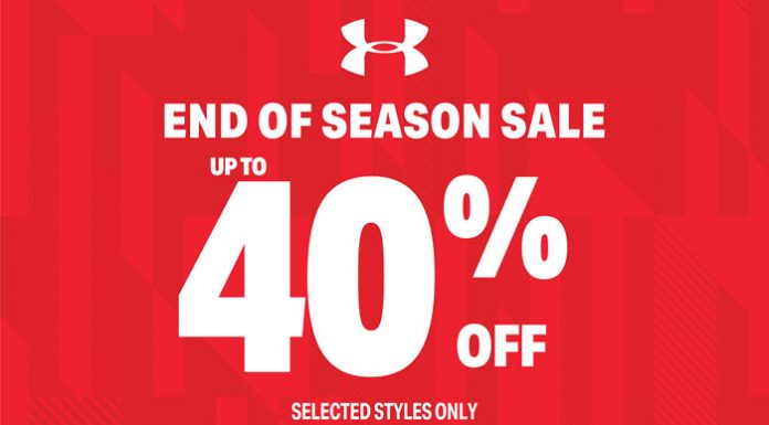 อันเดอร์ อาร์เมอร์เอาใจนักข้อปสายสปอร์ต-ไลฟ์สไตล์ ฉลองส่งท้ายปีเก่า ด้วยส่วนลดสูงสุดถึง 40%