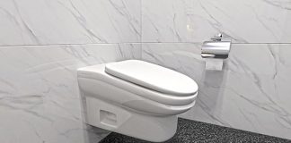 จุดจบสายอู้! สตาร์ทอัพอังกฤษออกแบบ “โถสุขภัณฑ์เอียง 13 องศา” ป้องกันพนักงานนั่งแช่ในห้องน้ำ