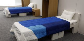 โตเกียวโอลิมปิก 2020 เปิดตัว “เตียงนอนกระดาษ” สำหรับนักกีฬา หลังจบงานรีไซเคิลได้