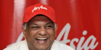 “โทนี เฟอร์นันเดส” CEO แอร์เอเชีย “ลาออก” เซ่นข่าวฉาวรับสินบนแอร์บัส หุ้นร่วง 8%