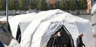 สหรัฐฯ เข้าสู่สัปดาห์ “จุดพีค” ของการระบาดไวรัส COVID-19 “นิวยอร์ก” หลังพิงฝา