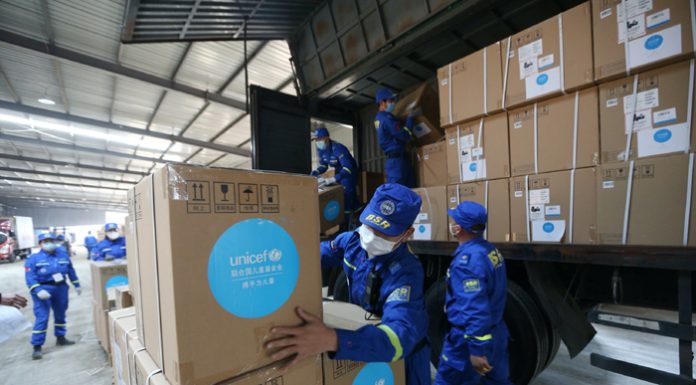 ยูนิเซฟจัดซื้ออุปกรณ์การแพทย์หลายสิบล้านชิ้น เพื่อช่วยปกป้องบุคลากรสาธารณสุขจากโควิด-19