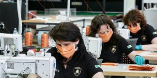 งดแรงชั่วคราว! “ลัมโบร์กินี” ปรับไลน์ผลิตหน้ากากอนามัยให้ รพ.ในอิตาลี สู้ COVID-19