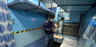 อินเดีย ดัดเเปลง “รถไฟ” กว่า 2 หมื่นตู้ ให้เป็นห้องรักษาผู้ป่วย COVID-19