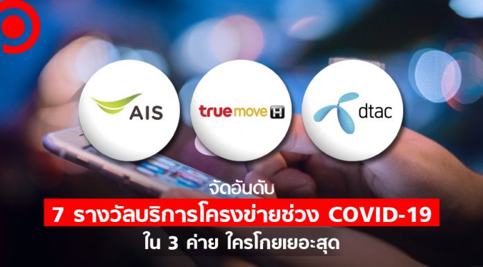 จัดอันดับบริการโครงข่ายช่วง COVID-19 ผลชี้ AIS เล่นเกมดีสุด True ดูวิดีโอลื่นสุด และ Dtac ดาวน์โหลดเร็วสุด