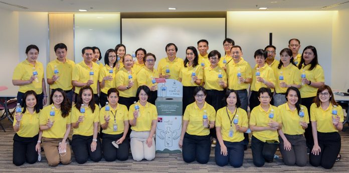‘เอส แอนด์ พี’ สานต่อโครงการเพื่อสิ่งแวดล้อมตามวิถีแห่งความยั่งยืน แปลงขวดพลาสติกเป็นเสื้อพนักงานกว่า 7,000 ตัว
