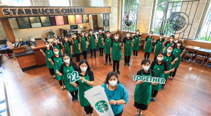 สตาร์บัคส์ ฉลองครบรอบ 22 ปีในประเทศไทย กับแคมเปญ 22 Together ส่งมอบประสบการณ์สตาร์บัคส์ แทนคำขอบคุณและความห่วงใย