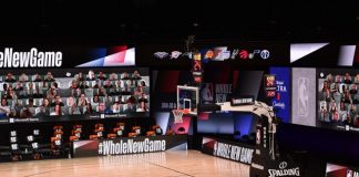 ‘NBA’ จับมือ ‘Microsoft’ เตรียมติดตั้งหน้าจอในสนามแสดงผู้ชมออนไลน์ ผ่านฟีเจอร์ใหม่ ‘Together Mode’