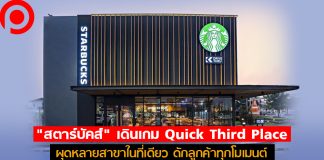 “สตาร์บัคส์” เดินเกม Quick Third Place ผุดหลายสาขาในที่เดียว ดักลูกค้าทุกโมเมนต์