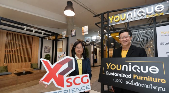 “อินเด็กซ์ ลิฟวิ่งมอลล์” ส่งแบรนด์ “Younique” เบอร์ 1 ด้านนวัตกรรมเฟอร์ฯสั่งตัด ผนึกกำลัง “SCG” ผู้นำด้าน Innovative House เติมเต็มอิสระด้านที่อยู่อาศัย