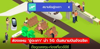 ส่องแผน ‘อู่ตะเภา’ นำ 5G ดันสนามบินอัจฉริยะ ดึงดูดลงทุน-ท่องเที่ยวอีอีซี