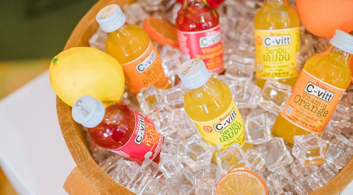 C-vitt ยึดหัวหาดเบอร์ 1 เครื่องดื่มวิตามินซีต่อเนื่อง จากกลยุทธ์ “พรีเซ็นเตอร์ที่ใช่” พ่วงกิจกรรม CSR – การตลาด