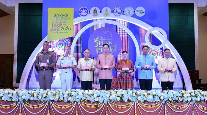 ไทยเบฟ ต่อยอดกิจกรรมดีงามชวนสัมผัสมนต์เสน่ห์วัฒนธรรมแห่งสายน้ำ ในงาน “Bangkok River Festival 2020” ครั้งที่ 6 ชูแนวคิด “รื่นเริง แสงศิลป์” ร่วมลอยกระทงและท่องเที่ยววิถีไทยวิถีใหม่อย่างปลอดภัย ด้วยมาตรฐาน SHA จัดเต็มพร้อมกัน 10 พื้นที่หลักริมโค้งน้ำเจ้าพระยา และ Lumphun River Festival ครั้งที่ 2 วันที่ 29-31 ต.ค นี้