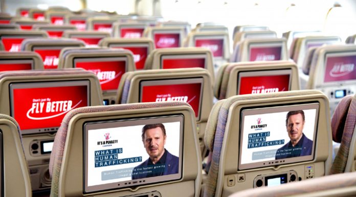 เอมิเรตส์ ร่วมเป็นกระบอกเสียง เพื่อต่อต้านการค้ามนุษย์