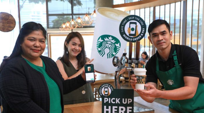 สตาร์บัคส์ เปิดตัวฟีเจอร์ Mobile Order & Pay บนแอปฯ Starbucks® Thailand