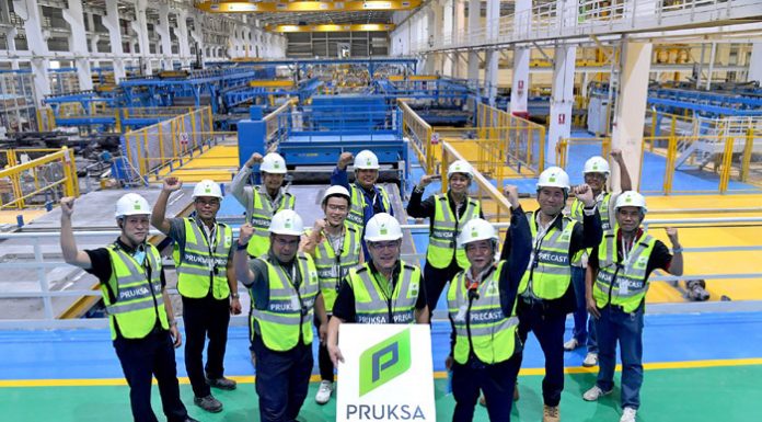 พฤกษาเปิดโรงงานพรีคาสท์ ต้อนรับคณะเยี่ยมชมจากวสท.