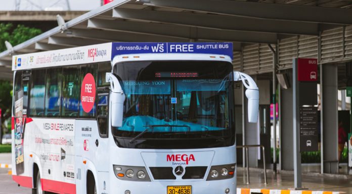 เมกาบางนา เปิดให้บริการรถรับ-ส่ง อีกครั้ง!! พร้อมมาตรการเข้มข้นด้านสุขอนามัย – สะอาด –สะดวก-ปลอดภัย