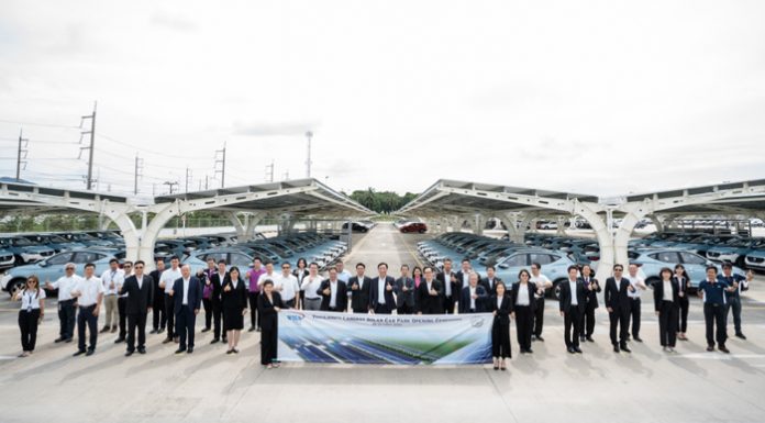 เอ็มจี ผนึก WHAUP เปิด “Solar Carpark” ขนาดใหญ่ที่สุดในประเทศไทย ณ โรงงานผลิตรถยนต์ เอ็มจี