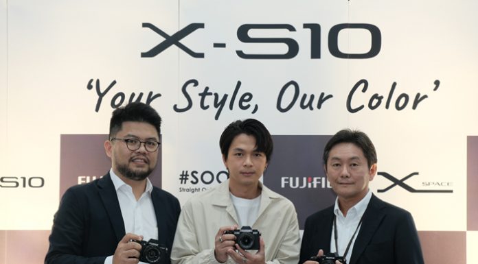 ฟูจิฟิล์มรุกตลาดกล้องดิจิตอลระดับ Middle Hi-End เปิดตัว X-S10 ฟังก์ชั่นเทพ ตอบโจทย์ทุกการใช้งานทั้งภาพนิ่งและวิดีโอ ภายใต้คอนเซ็ป “Your Style, Our Color”