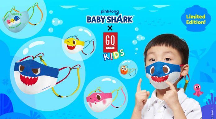 “GQ Apparel จับมือ Baby Shark ลุยซีซั่นน่อลมาร์เก็ตติ้ง สร้างความสนุกให้เด็กๆ อยากใส่หน้ากากทุกวัน”