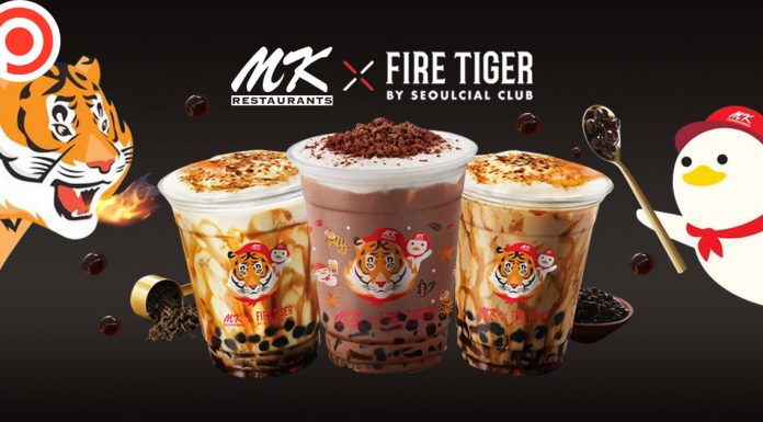 เสือเป็ดมาแล้ว! MK x Fire Tiger คัมแบ็ก จับชาไข่มุกลงหม้อสุกี้อีกครั้ง