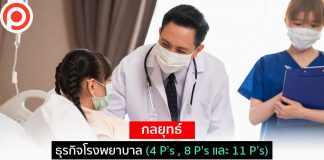 กลยุทธ์ธุรกิจโรงพยาบาล (4 P’s , 8 P’s และ 11 P’s)