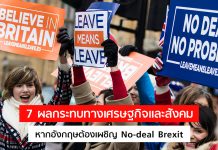 7 ผลกระทบทางเศรษฐกิจและสังคม หากอังกฤษต้องเผชิญ No-deal Brexit